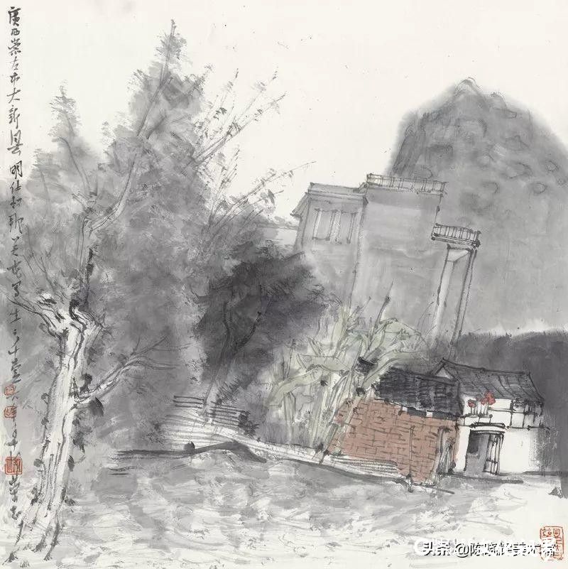 墨色浓淡   阴阳调和——著名画家贾荣志谈水墨画空间感和整体意境的营造