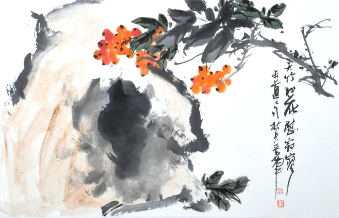 著名画家林兵参展“芥英社年度新作精品展”，2021年1月3日前与您在山东云龙美术馆不见不散