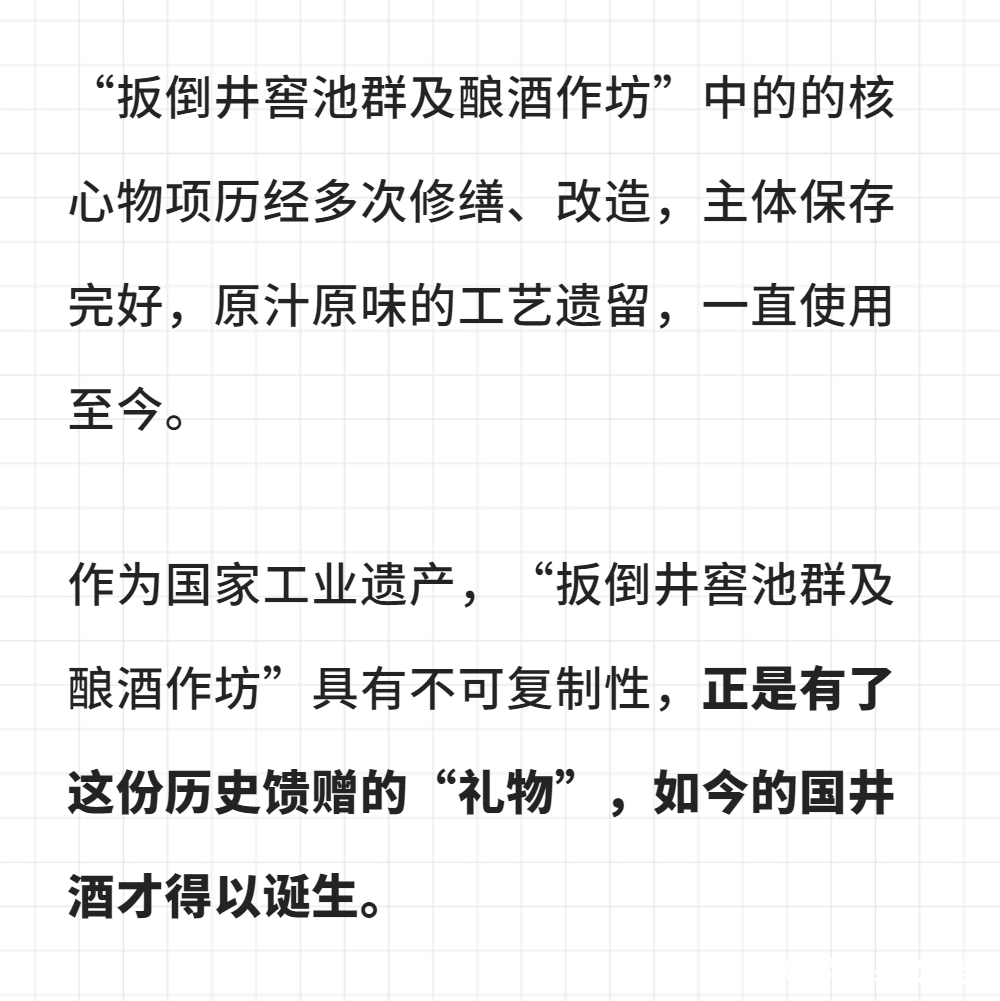 历史悠久、工艺独特、保存良好——国井集团“扳倒井窖池群及酿酒作坊”入围第四批国家工业遗产名单