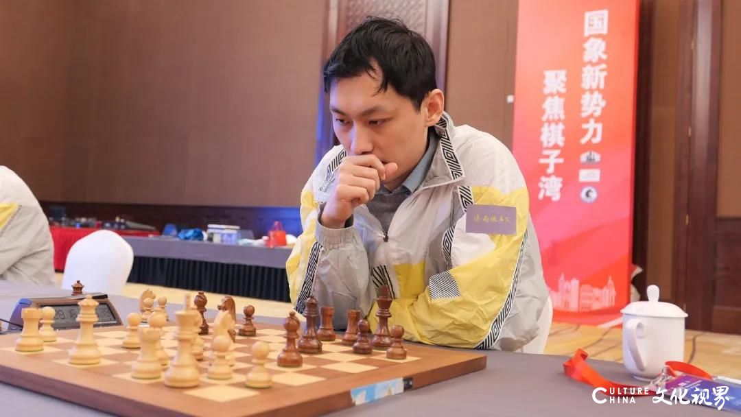 中国城市国际象棋联赛总决赛进行中，四强战种子队连遭险情