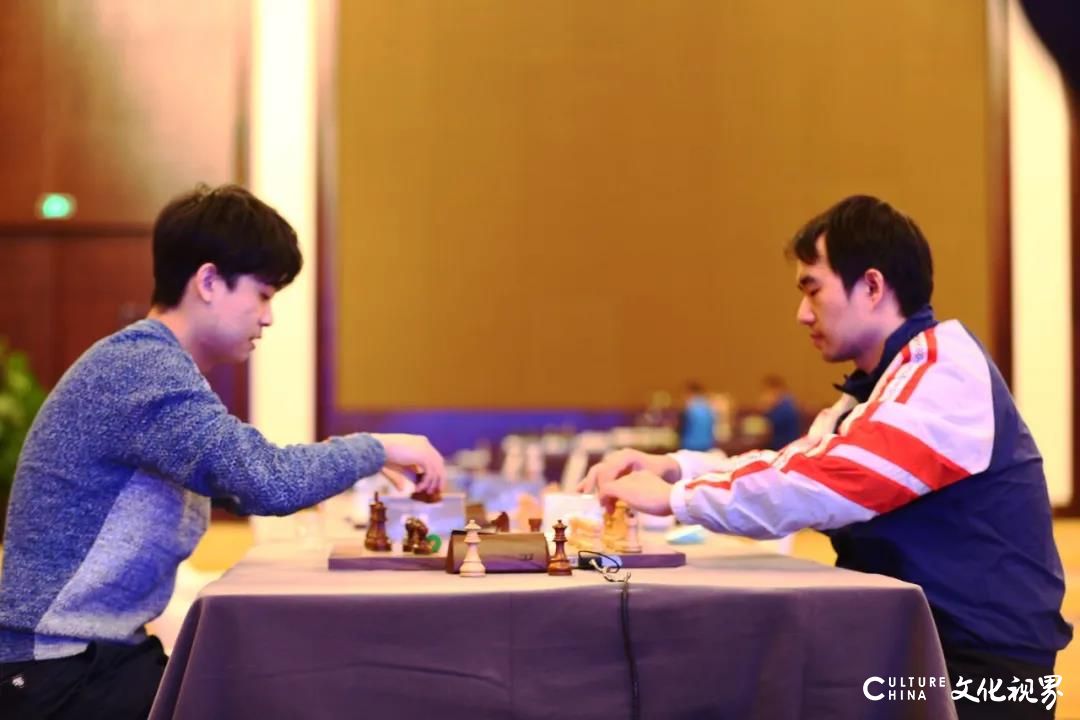 中国城市国际象棋联赛总决赛进行中，四强战种子队连遭险情