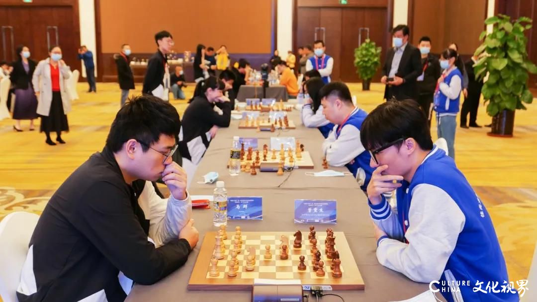 中国城市国际象棋联赛总决赛进行中，四强战种子队连遭险情