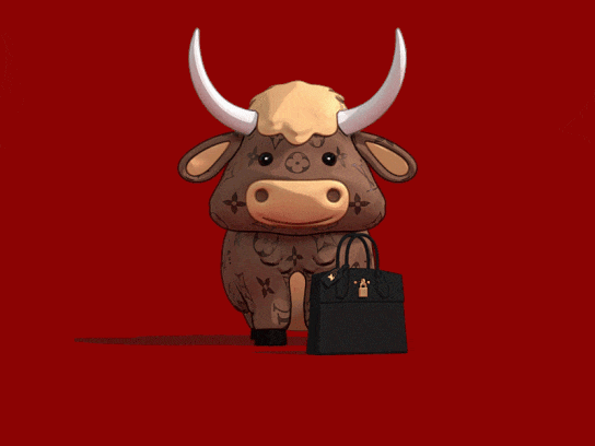 LV劈叉牛、Apple非主牛、牛Balance……国际时尚品牌牛年限定产品新鲜出炉