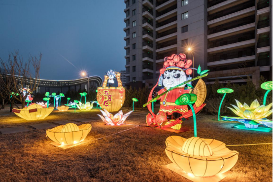 中铁·青岛世界博览城“金牛迎春花灯节”盛大启幕，点亮独家“新年仪式感”