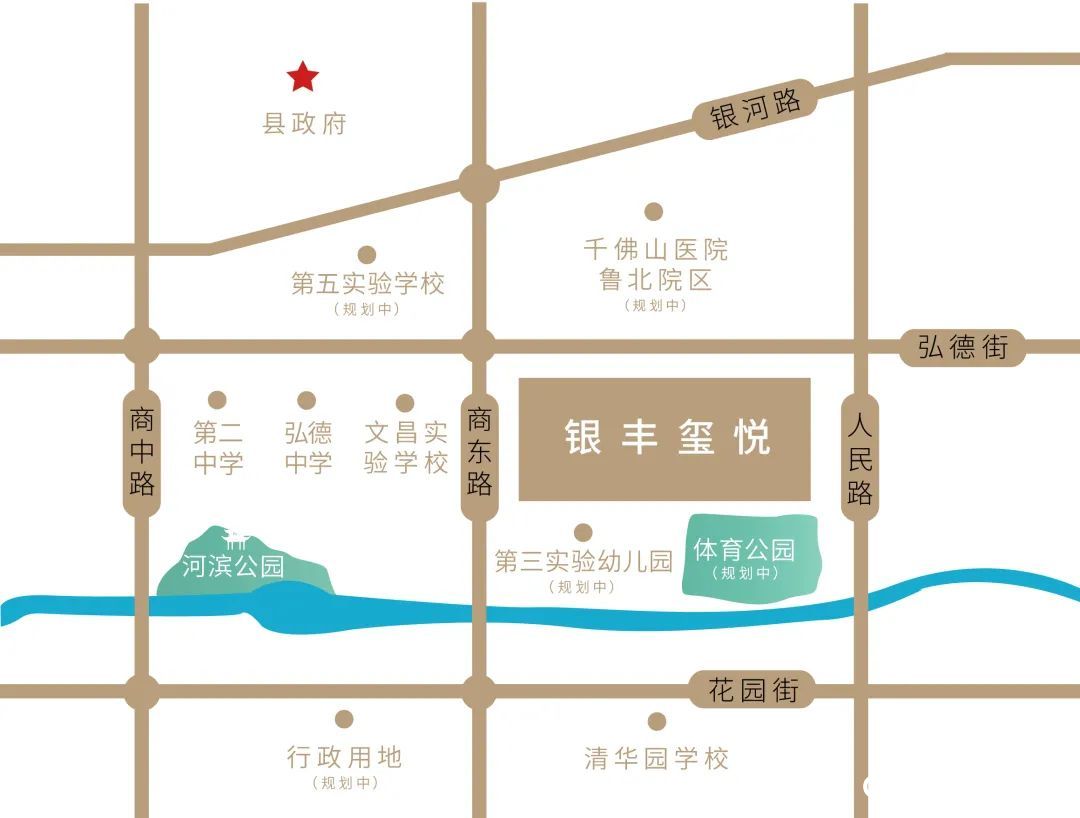 银丰玺悦打造公园式居住体验，成就济南商河的置业优选红盘