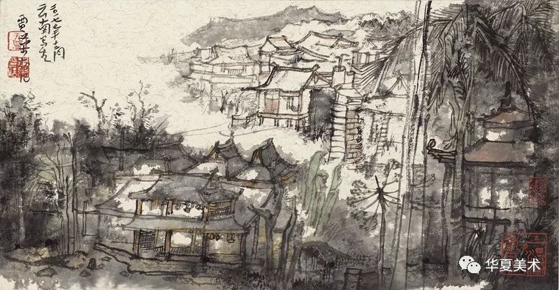 抒写苍润 寄意寥廓——著名画家贾荣志的山水画在“艺通于道”之中浑然圆融