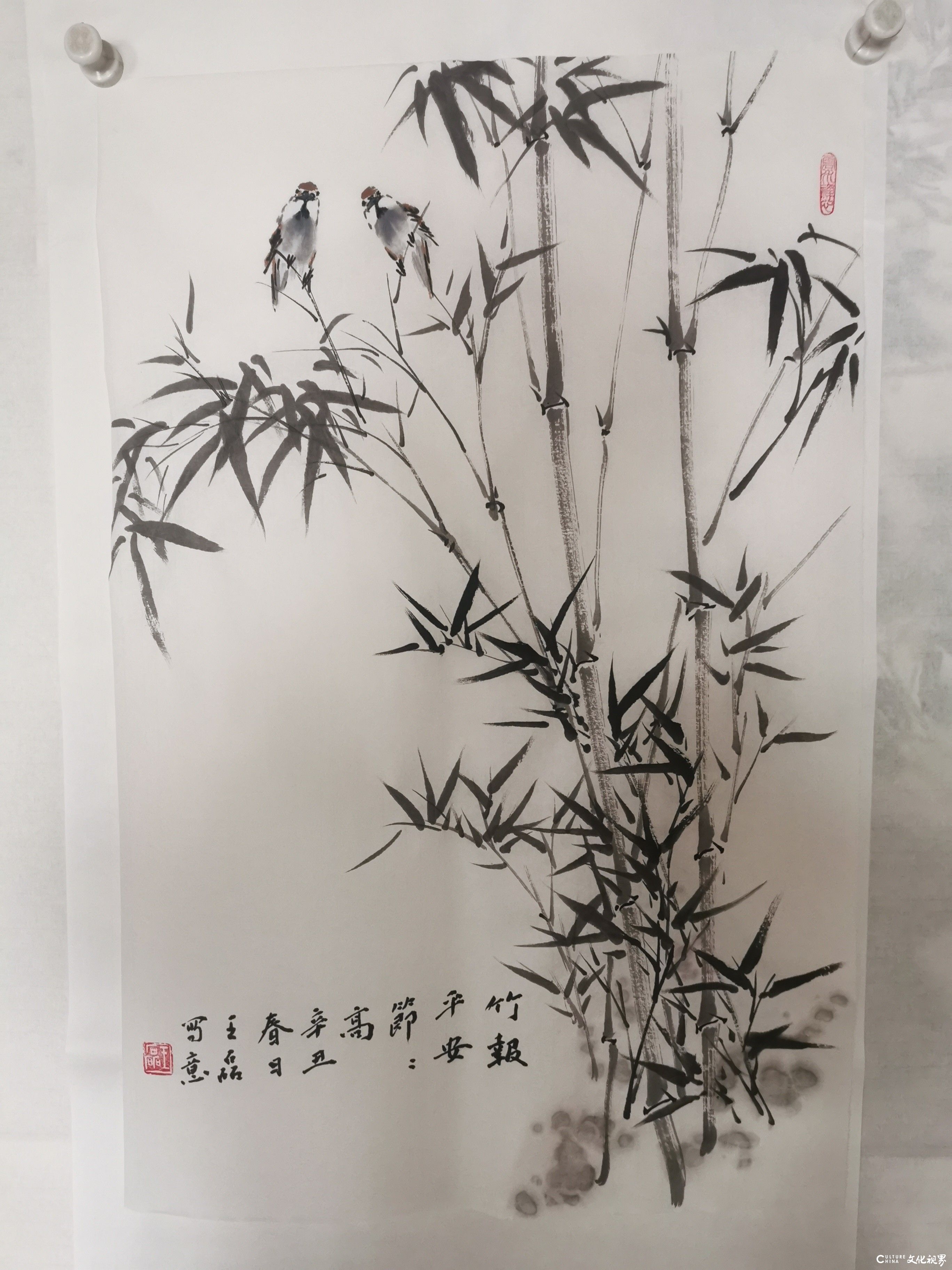 以画寄情，诠释生活——赏析画家王磊花鸟画中的笔墨技巧和生活感悟