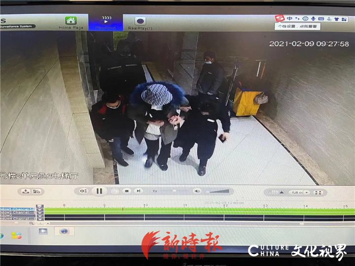 章丘中铁诺德名城小区电梯从29楼直降底层，被困业主双腿肿胀并有多处外伤，监管部门已介入处理