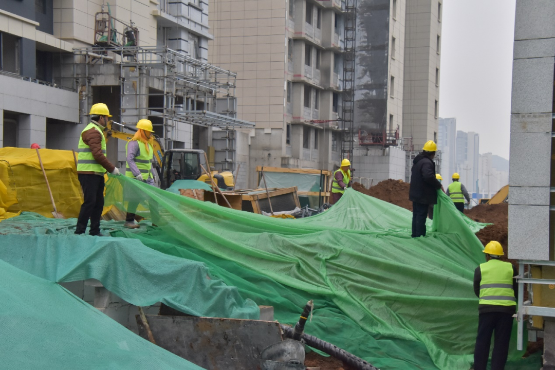 实干争春， 绿地山东总经理薛明辉一线督战  全面掀起生产热潮