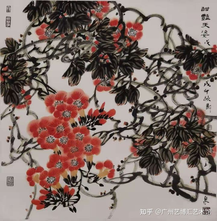 探花鸟之天趣，咏精神之自由——著名画家刘玉泉的花鸟艺术