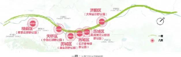 济南黄河淤背区防护林建设开工，将打造6处郊野公园