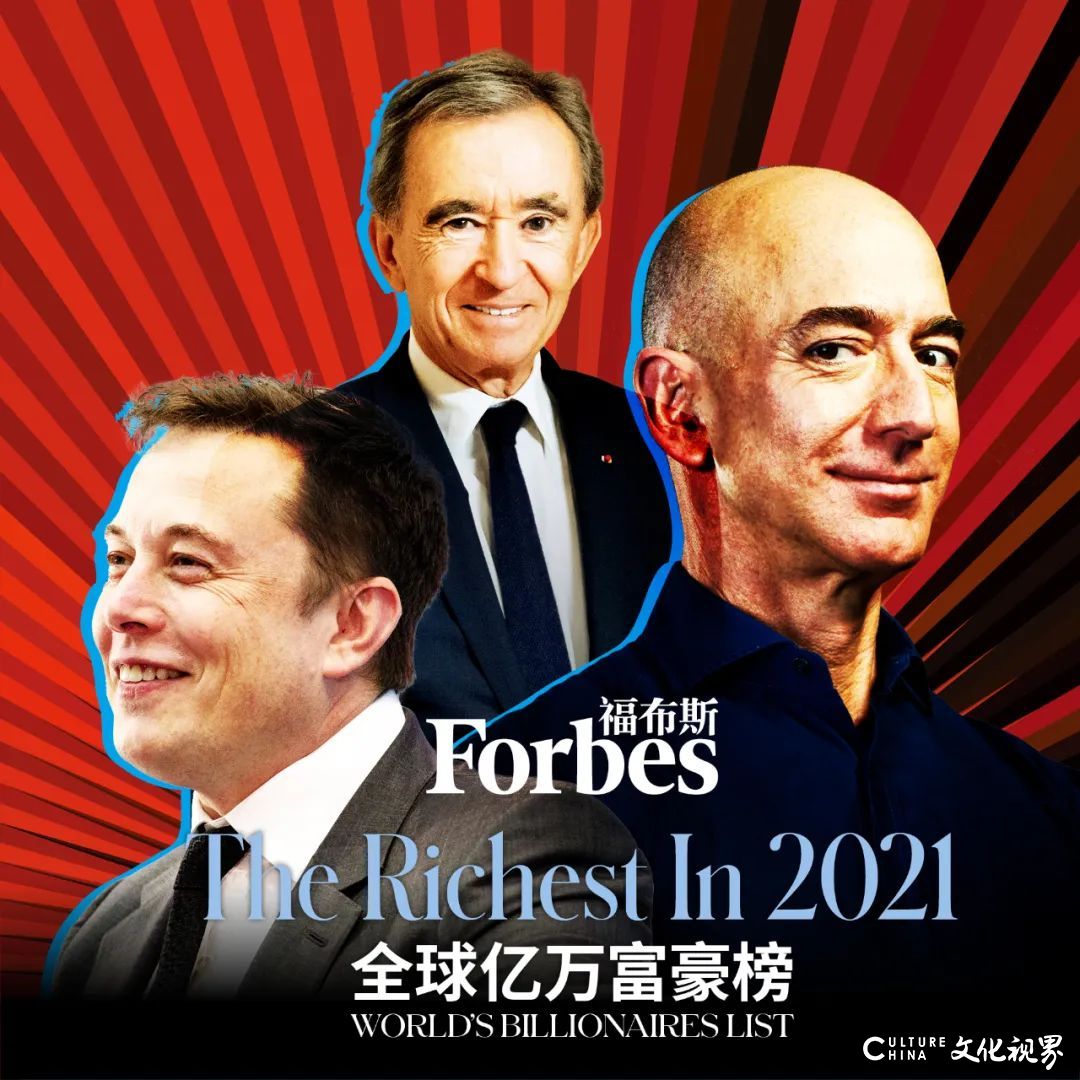 《福布斯》发布2021全球亿万富豪榜，钟睒睒、马化腾进入TOP20