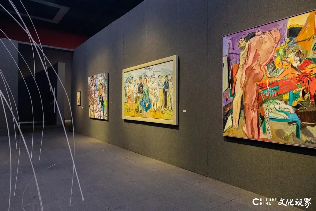 百余幅作品传递温情与蓬勃，“闫平·万簇生成”艺术展在山东美术馆隆重开幕