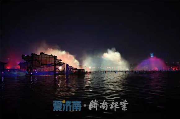 2021“泉城夜宴·明湖秀”4月15日震撼登场，精彩场景绮丽美艳