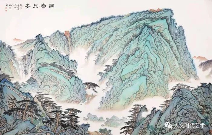 清奇温润，意境悠远——著名画家杨枫山水画作品赏析