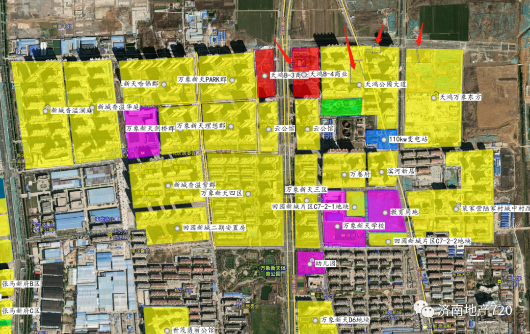 主城涉及16个片区、住宅2050亩，济南土地首次集中供应地块分析抢先看