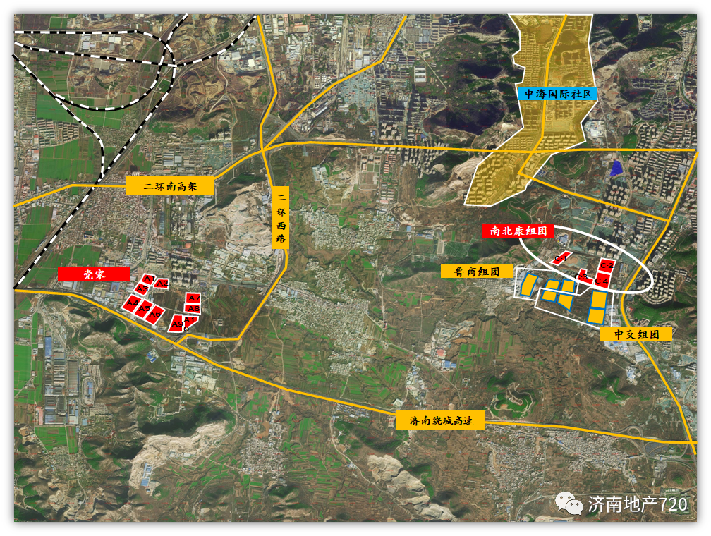 主城涉及16个片区、住宅2050亩，济南土地首次集中供应地块分析抢先看