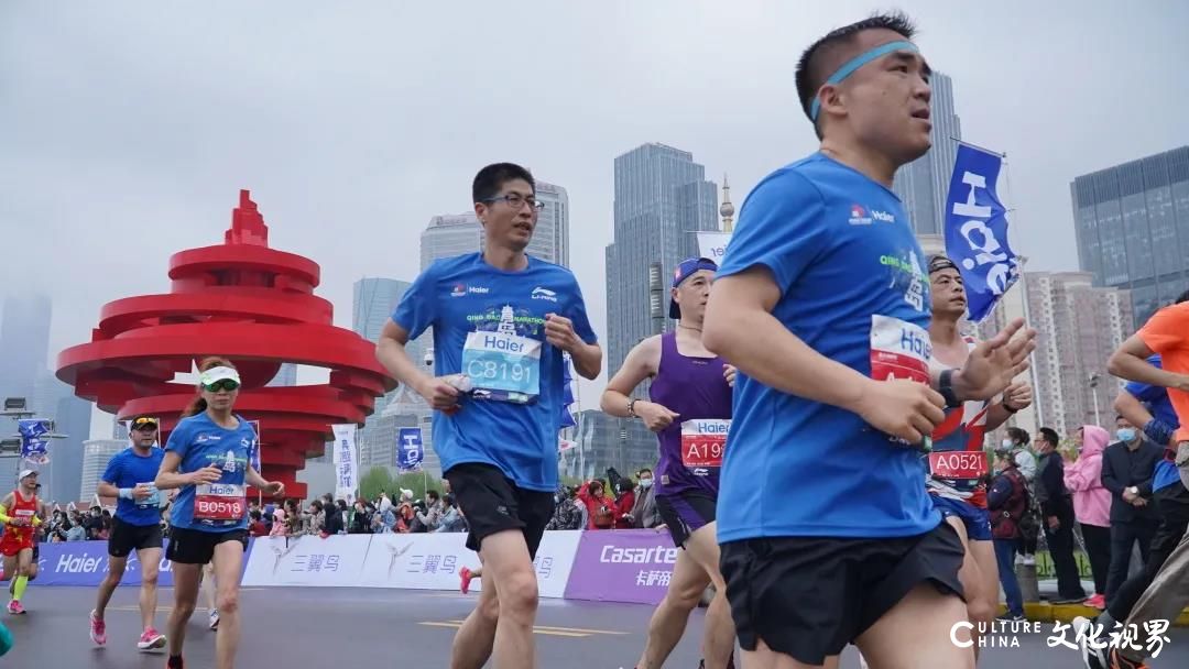 自由呼吸  畅快奔跑——海尔除菌舱空调跑团激情挥洒2021青岛国际马拉松