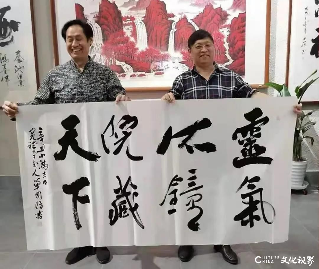 威海市文促会代表团赴潍坊临朐、寿光等地开展文化交流，一路欢歌一路诗