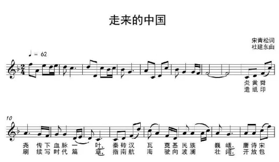 歌曲《走来的中国》磅礴上线，由男高音歌唱家王歌群演唱，被称作是一首“时髦”的歌