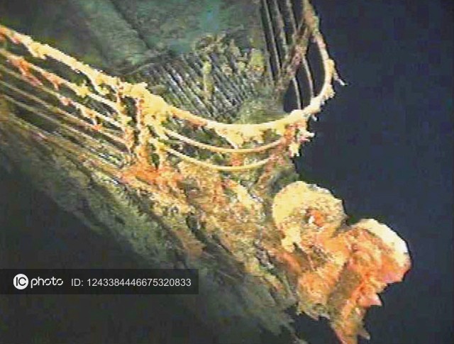 沉船“泰坦尼克”号的残骸正在逐渐消失