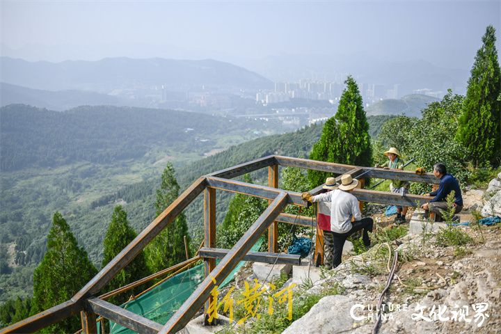 济南市千佛山至蚰蜒山将打造绿道网络，一览群山连绵的景观