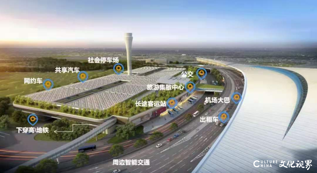 黄渤关注的青岛新机场最近火了，海信“操刀”机场陆侧智慧交通