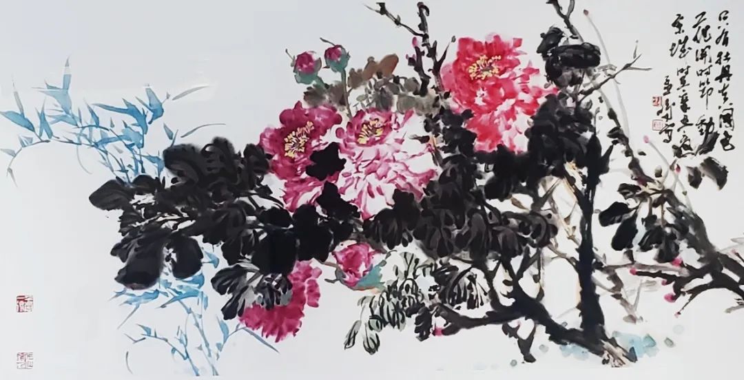 著名画家孟鸣将参展“水墨丹青——第九届济南泉水节书画名家邀请展”，呈现“国色天香”的翰墨大美