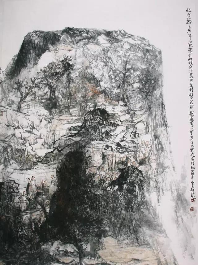 9月16-20日，著名画家张志民将携水墨山色参展“林泉高致——齐鲁画坛当代山水画名家邀请展”