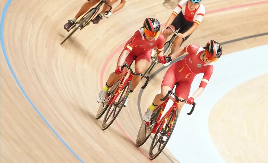 泰山瑞豹“战骑”出场，四川队赢得全运会场地自行车女子麦迪逊赛冠军