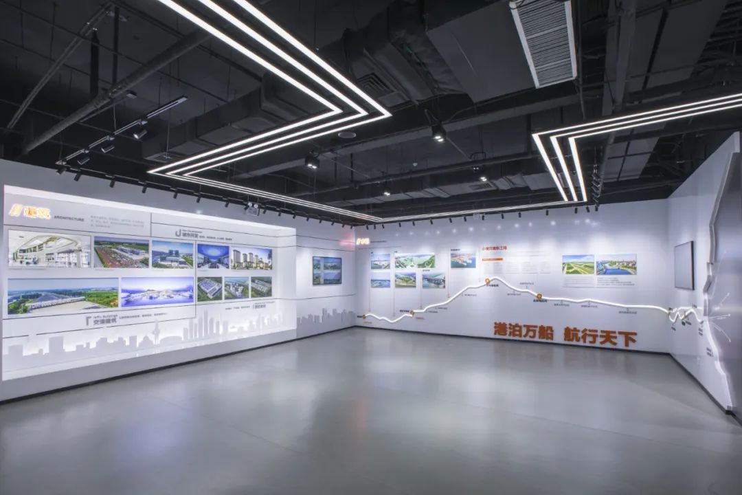 新之航设计施工的山东省交通设计集团展馆落成