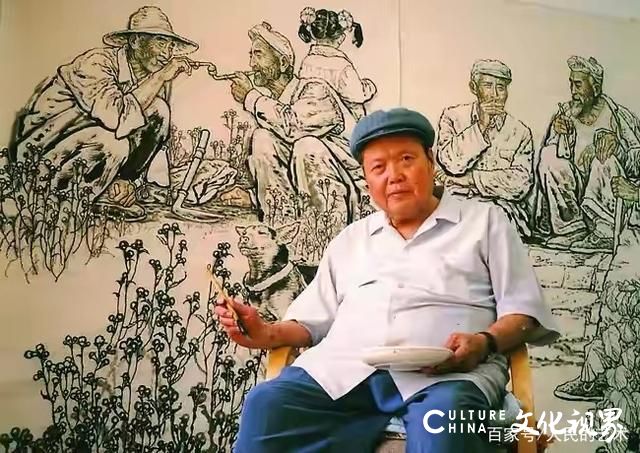 刘文西逝世四周年，“艺术为人民——纪念刘文西先生线上展”举办