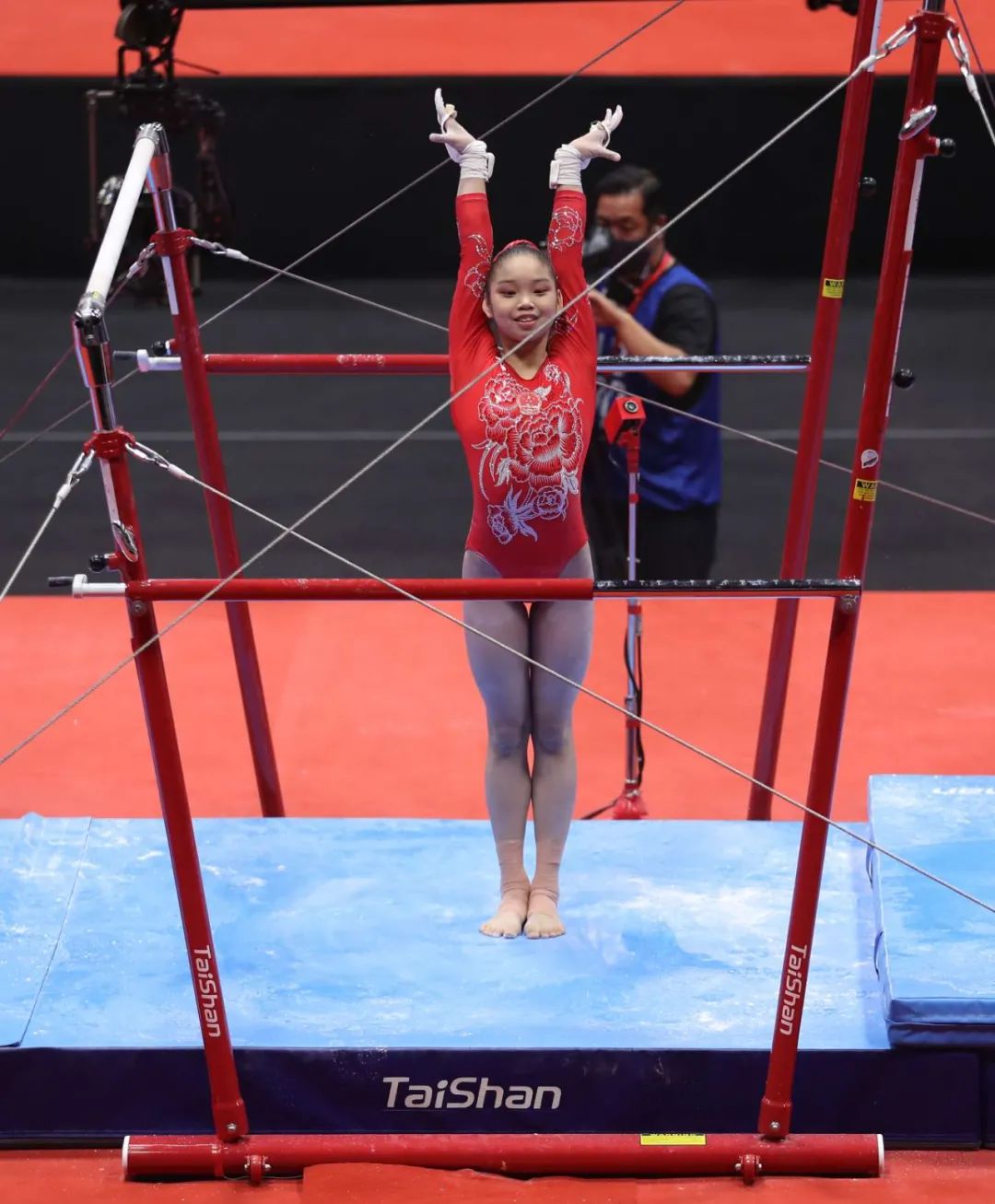 2021世界体操锦标赛火热进行中，泰山体育助力中国健儿高水平发挥