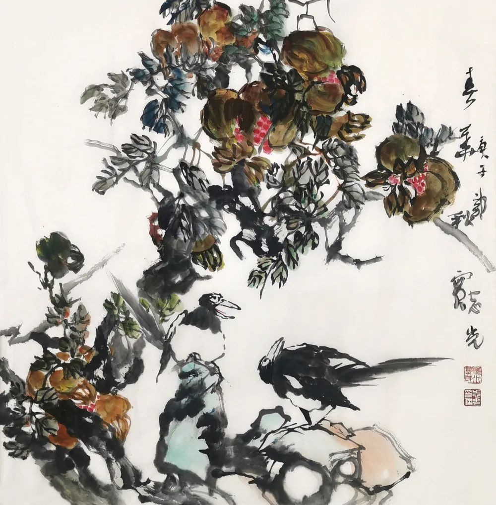 笔墨潇洒  气势万千——品读著名画家郭志光的花鸟作品