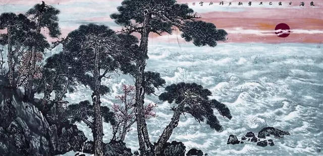 晴川瑞雪兆丰年——品味著名画家萧维永山水画的大千气象