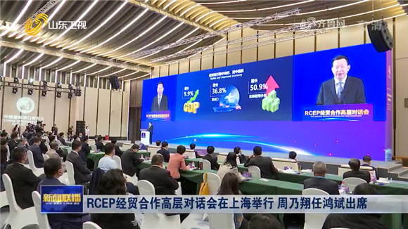 RCEP经贸合作高层对话会在上海举行，山东抢抓机遇打造合作共赢新亮点