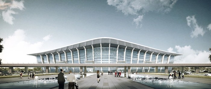 济宁机场迁建项目航站楼封顶，预计2022年底投入运营