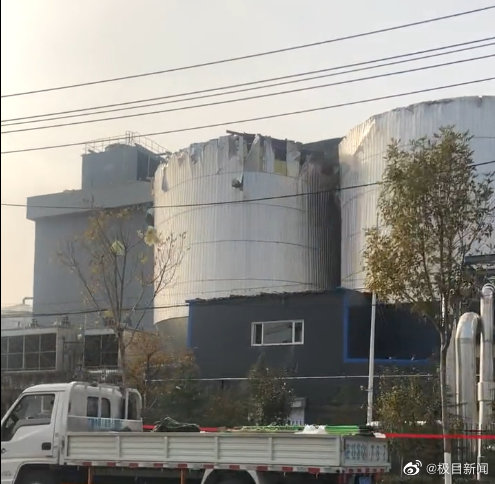 潍坊昌乐一工厂生产罐体爆响，致2人受伤