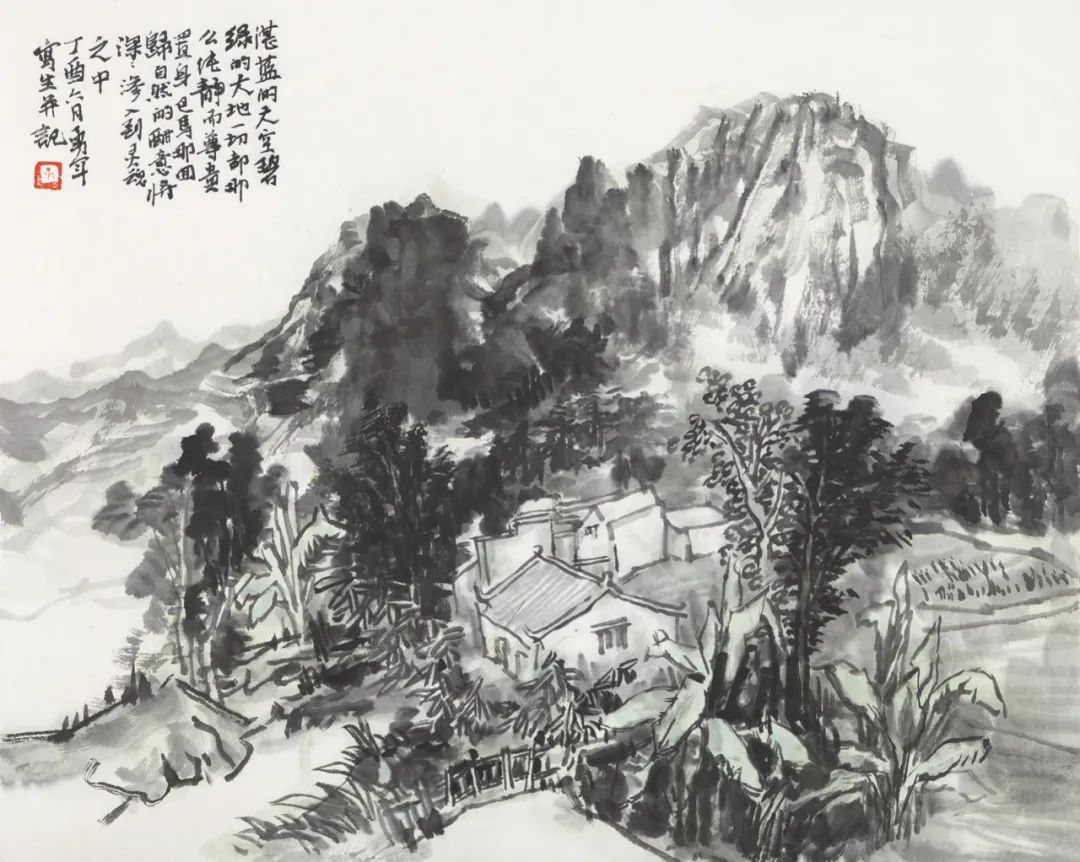 “文以载道 守正创新”山东画院美术家系列——著名画家吴勇军山水作品欣赏