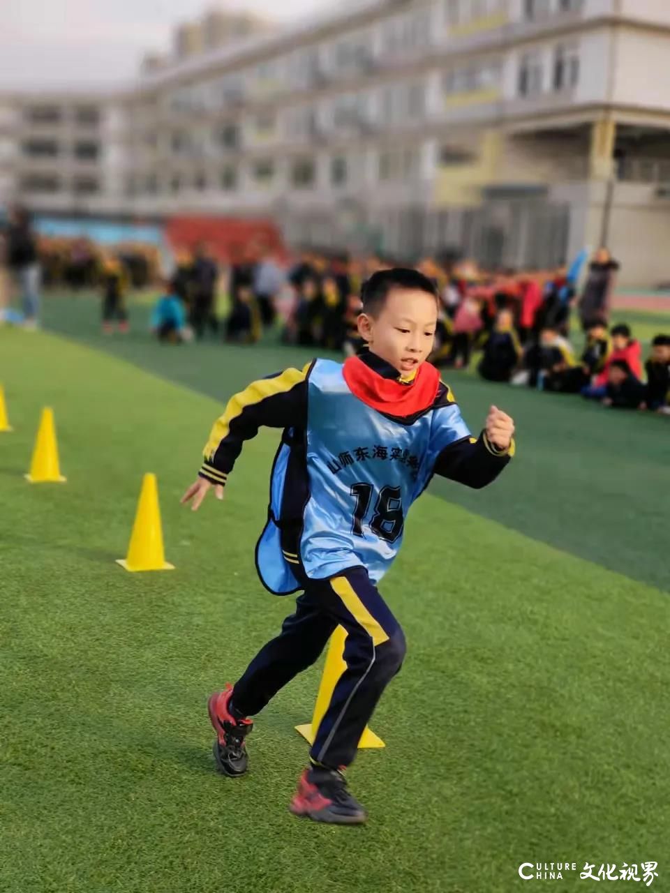 德州齐河县山师东海实验学校“障碍接力赛”圆满举办