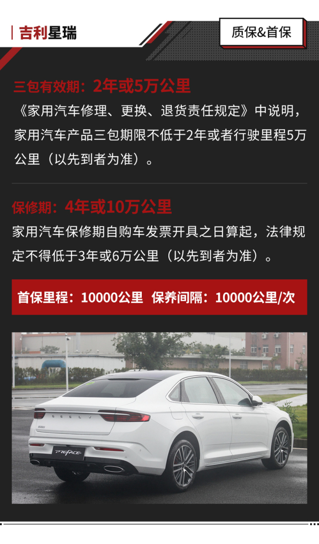 小保养就要980元，吉利星瑞买得起养不起？