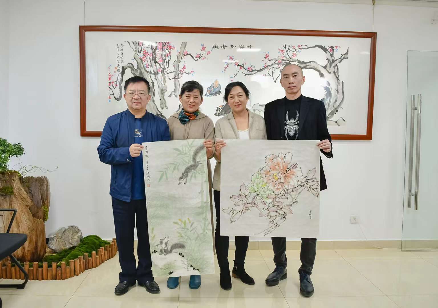 雅自静出灵动现——著名画家张德娜、曹暇走进文化视界