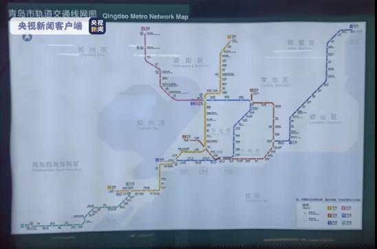 国内最长跨海地铁！“青岛地铁1号线”南段开启试乘