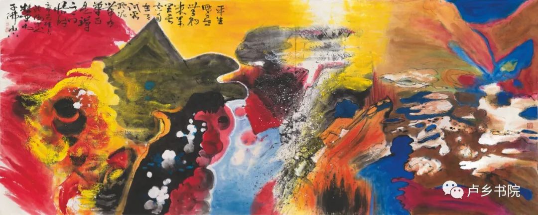 气吞山河  涵养宇宙——解读“梵高”式画家孙博文风格鲜明的作品