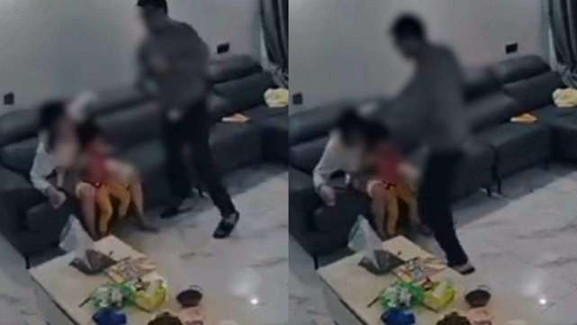 陕西一商贸公司副经理当孩子面家暴妻子被停职，公安已介入