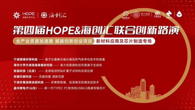 聚焦“专精特新”，第四届HOPE＆海创汇联合创新路演精彩上演