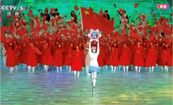 骄傲，迪尚集团、金猴集团为冬奥会开幕式增添“威海元素”