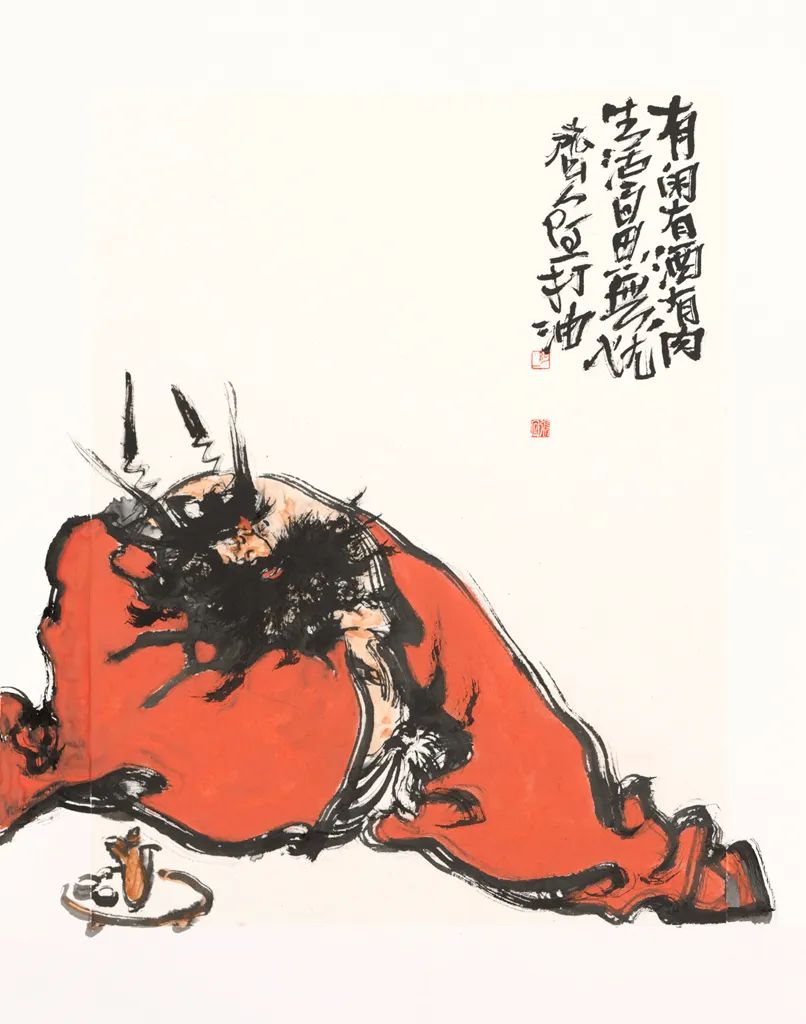 写意传神 人文可嘉——品读著名画家张宜的大写意人物画