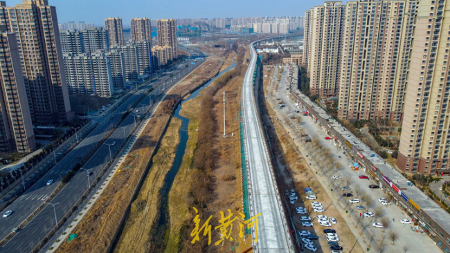 连通济南两座车站，胶济铁路至济青高铁黄台联络线雄姿初现