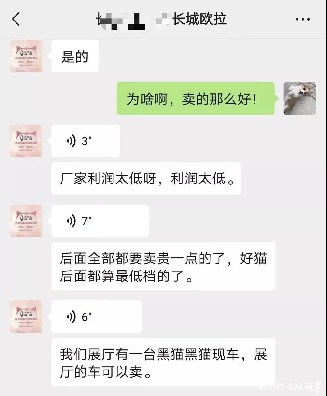 3·15在行动丨欧拉回应停售“黑白猫”，竟有经销商加价卖现车